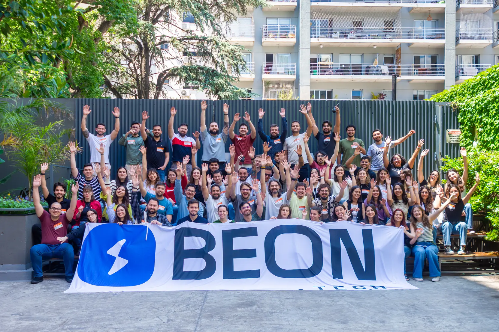 BEON team and workplace