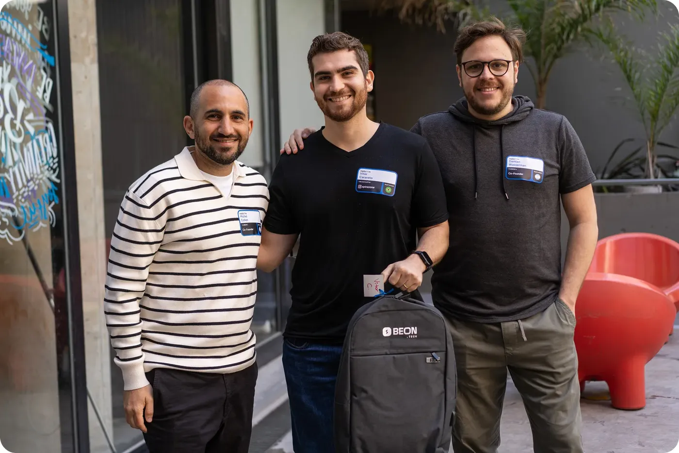 BEON team and workplace