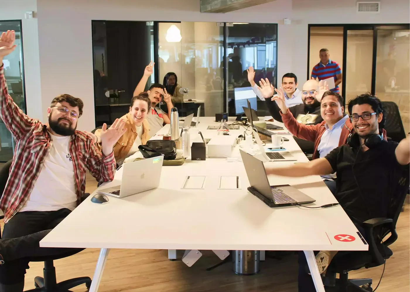 BEON team and workplace