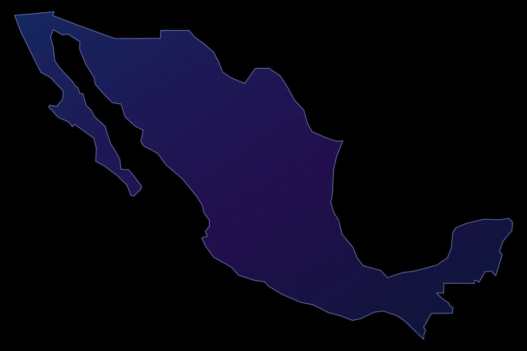 Mexico tech hubs map