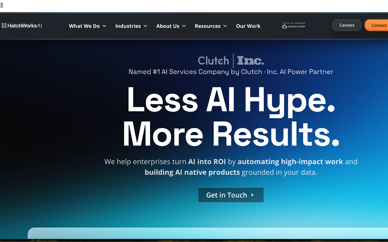 Hatch Works home page